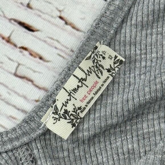 FREE PEOPLE DANI GRAY TANK SZ XS - Picture 7 of 12